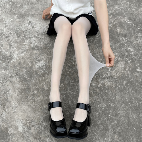 白丝纯欲性感超薄款光腿神器丝袜