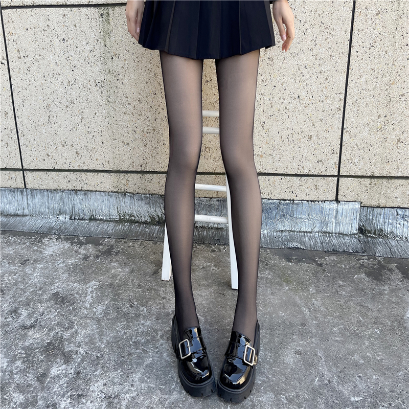 丝袜加绒光腿神器秋冬黑丝连裤袜