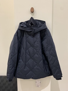 女士连帽羊毛针织拼接假两件新雪丽3M棉绒棉服外套现货