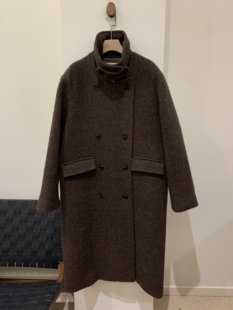 韩国正品 现货Room女士羊绒羊毛大衣外套