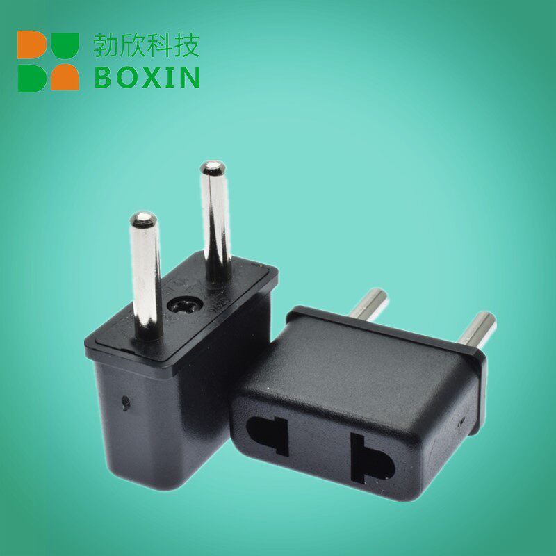 圆转扁jhd-9620 ac插座转换插座插头澳规转欧规 欧规转换美规