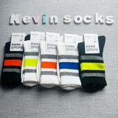 热风Hotwind脚底加厚简约排汗纯色吸湿纯棉男士 中筒全棉四季 长袜