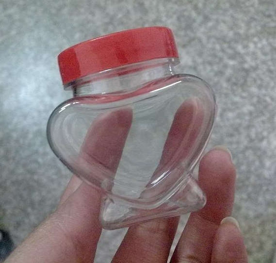 爱心pet塑料瓶子结婚用喜