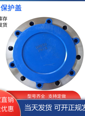 塑料法兰盖四眼法兰保护盖堵盖阀门封盖法兰堵头盖法兰端面护盖