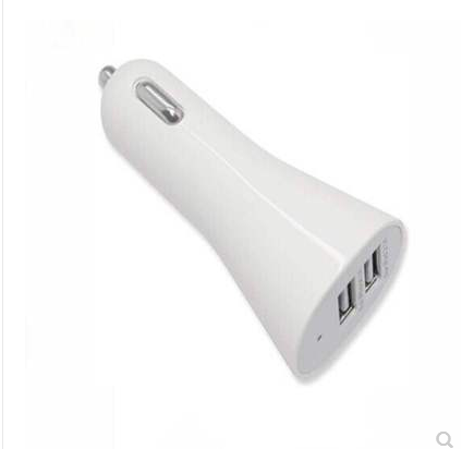 火箭彩色双USB车充