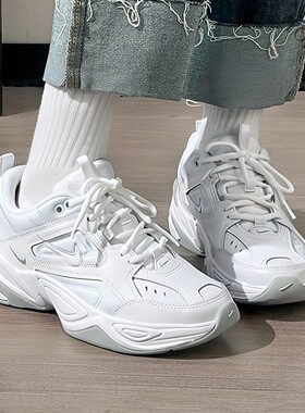 NIKE耐克女鞋M2K TEKNO女鞋厚底小白鞋春季新款运动鞋跑鞋老爹鞋