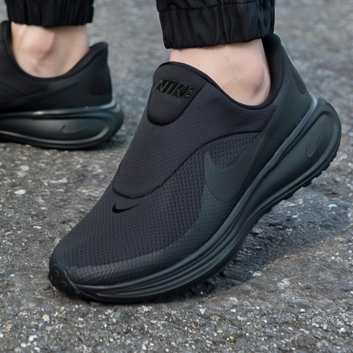 Nike耐克男鞋2026新款轻便慢跑一脚蹬轻便运动鞋黑武士减震跑步鞋