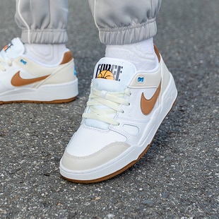 FULL 复古刺绣舒适板鞋 FORCE男子运动鞋 新款 2025秋季 耐克官方正品