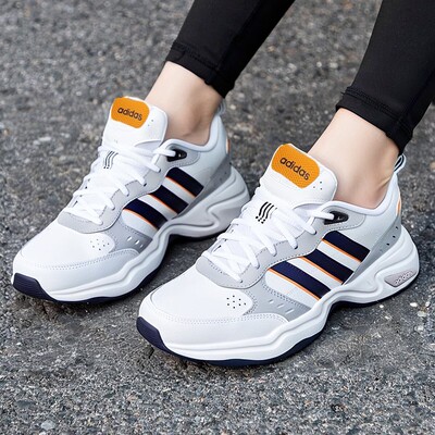 正品假一赔十女鞋冬老爹小白鞋