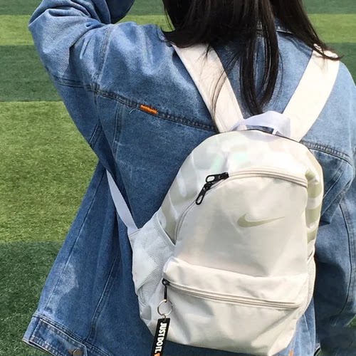 耐克运动休闲双肩包小包假一罚十