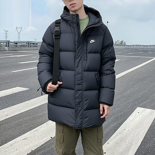 Nike耐克男中长款冬季运动羽绒服