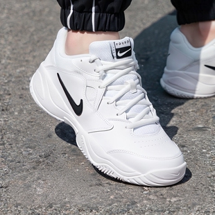 Nike耐克网球鞋男鞋春季新款运动鞋缓震训练支撑抓地舒适跑步鞋子