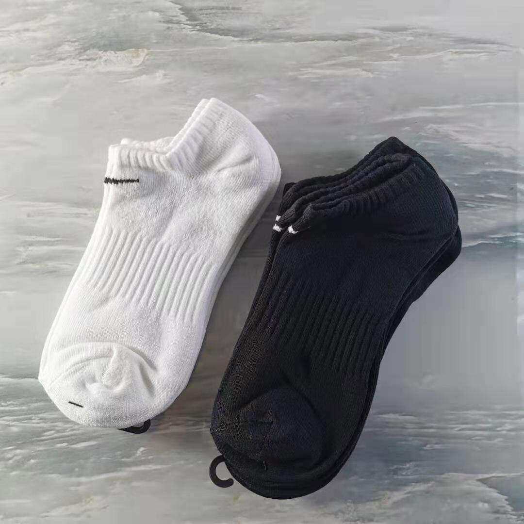 Nike耐克袜子夏季新款男女袜三双装快干短筒袜舒适透气运动休闲袜