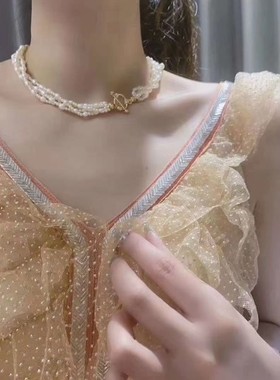 纯手工定制天然淡水多层小珍珠