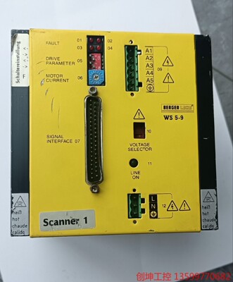 （创坤设备）拆机BERGER LAHR百格拉驱动器WS5-9   WS