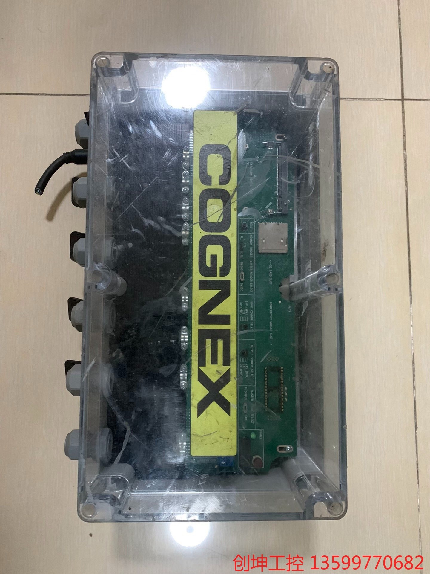 （创坤设备）COGNEX康耐视DMA-CCM-4X接线盒 ，原装拆机件，