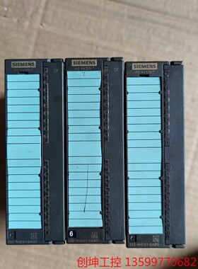 （创坤设备）6ES7 332-5HD01拆机西门子300plc模拟量模产