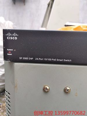 Cisco/思科Cisco SF200E-24P 12口百兆