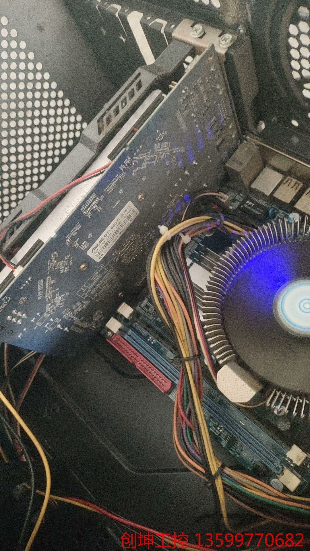 华硕gtx660ti2gd3高清版,成色新,正常使用,还没拆