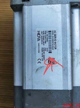 （创坤设备）禾川伺服电机 SV-X3MH075A-B2LN 拆机功能包好电
