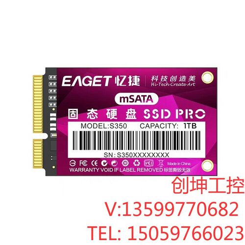 （创坤设备）忆捷（EAGET）S350-256GB固态256g（M-SA产