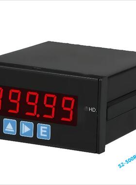 S2-500R数字转速表速度表 米度表 编码器显示表直流脉冲 台技TAIK