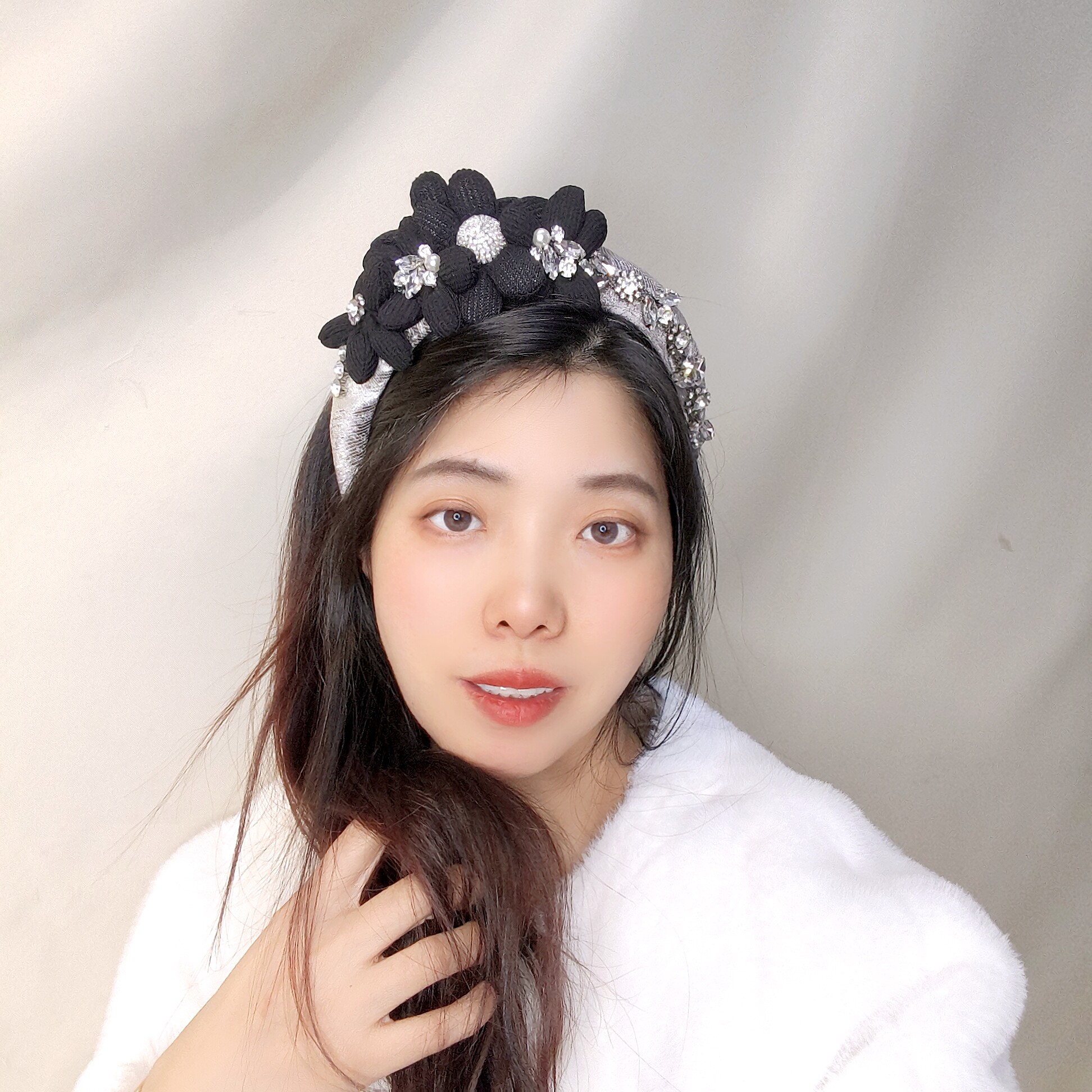 2026新款小众高级感珍珠发箍