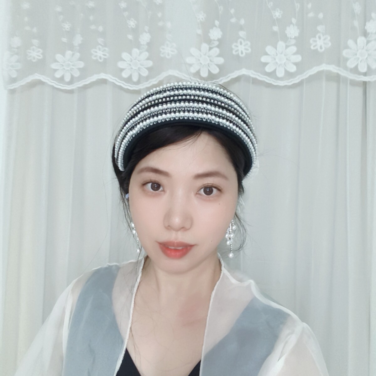法式复古珍珠发箍女2026新款高级感名媛头箍宽版发卡压发带齿头饰