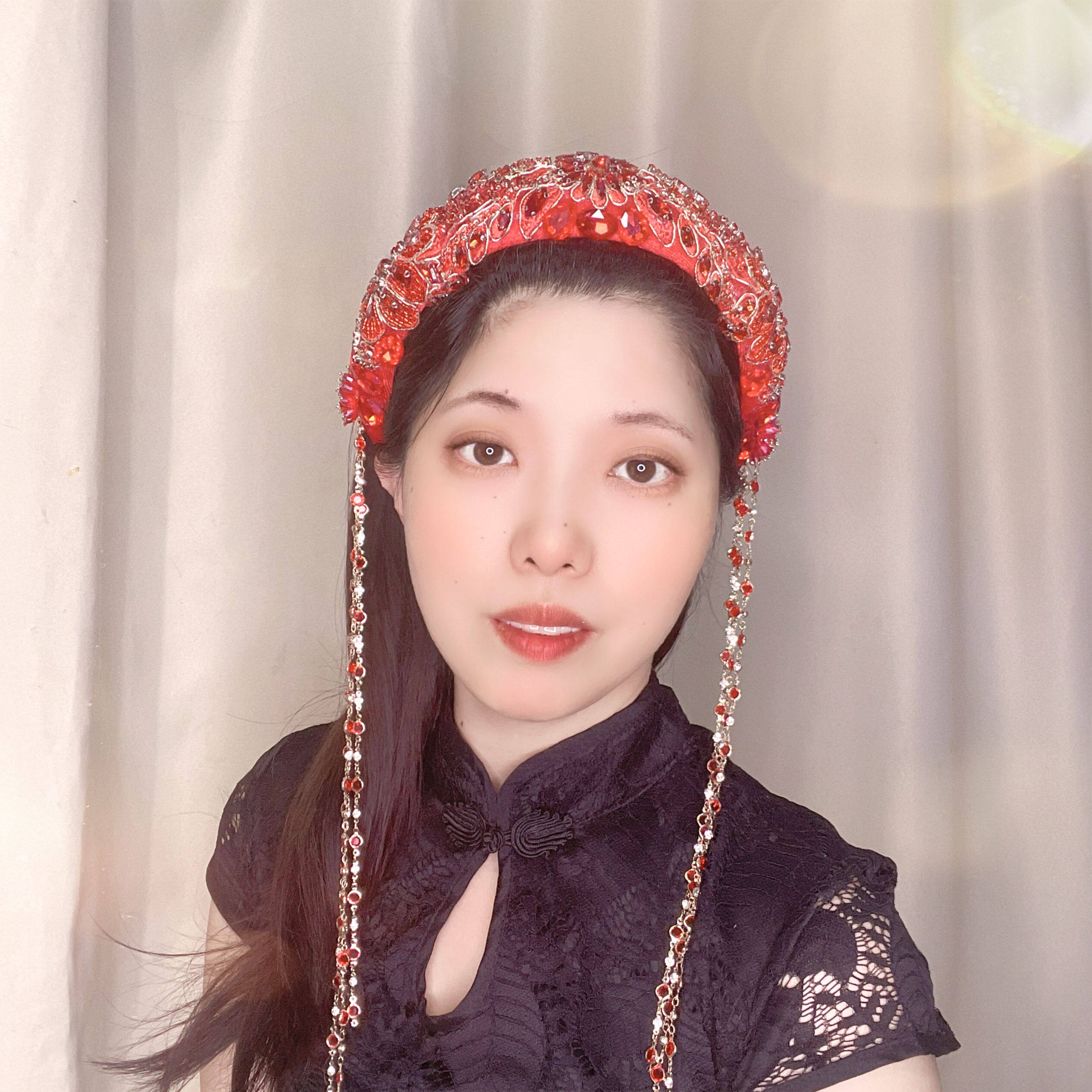 2026新款小众高级感镶钻发箍贵气