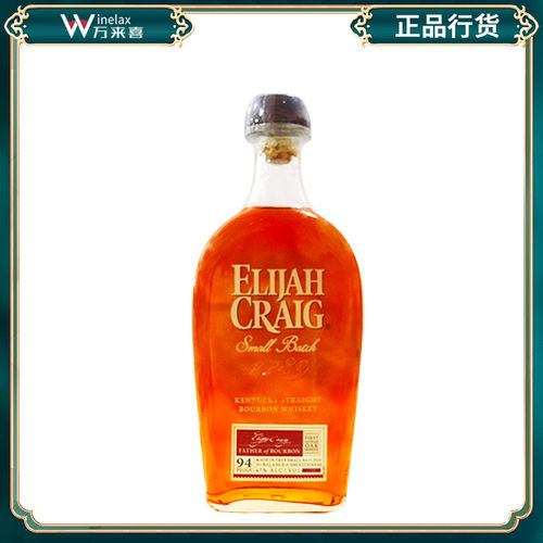 爱利加小批量波本威士忌 ELIJAH CRAIG small batch美国进口洋酒