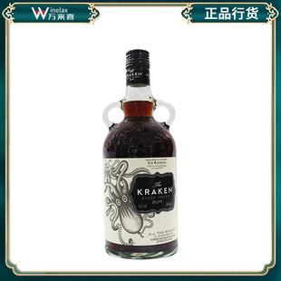 挪威海怪加香黑朗姆酒 北海巨妖 Kraken Rum 进口洋酒酷拉肯