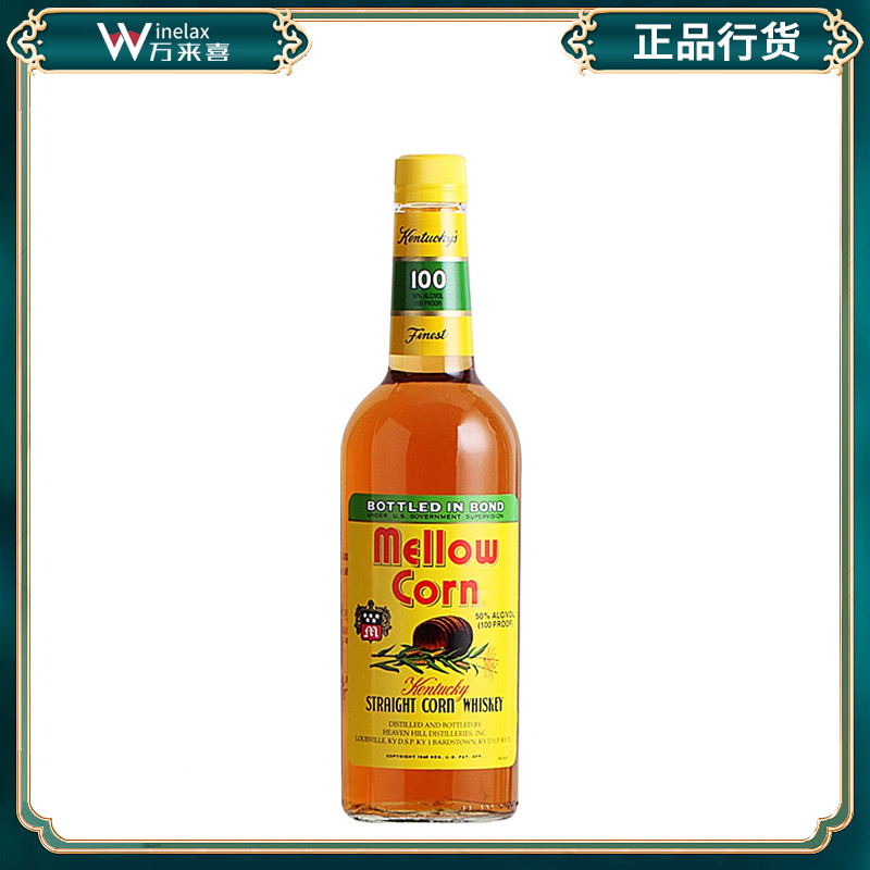 美国麦尔劳玉米威士忌 Mellow Corn Straight Corn Whiskey 洋酒