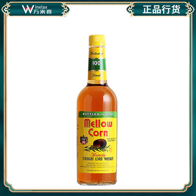 美国麦尔劳玉米威士忌 Mellow Corn Straight Corn Whiskey 洋酒