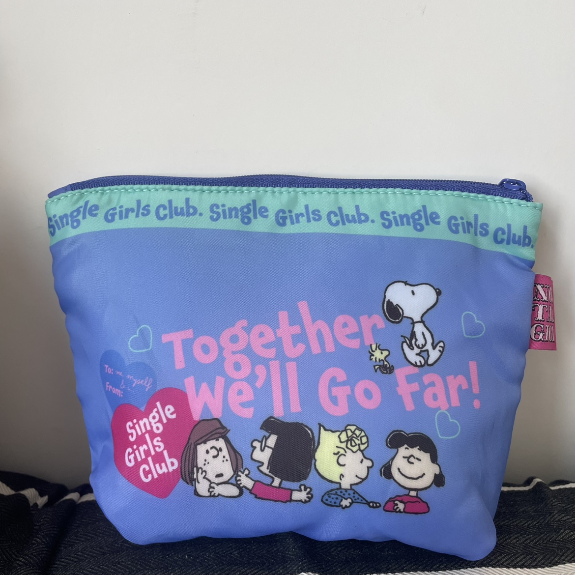 日单新款史努比plaza限定收纳包女包1126