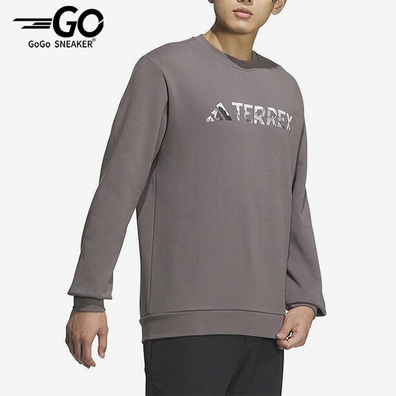 阿迪达斯男士运动套头衫