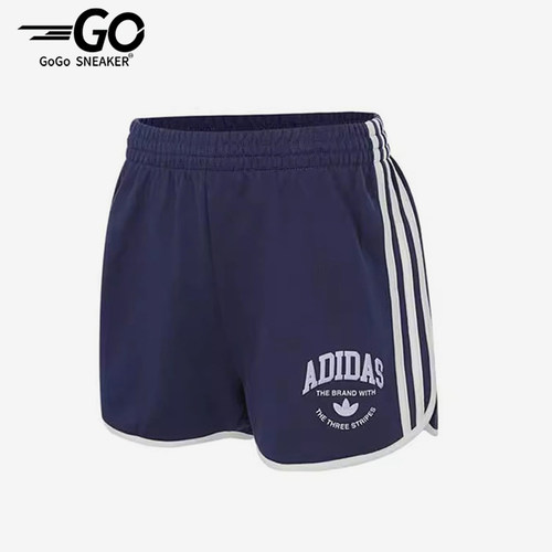 阿迪达斯女士针织运动休闲短裤