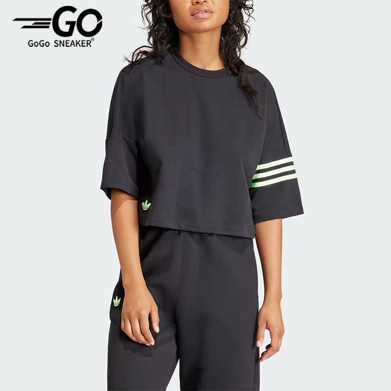 Adidas/阿迪达斯女士运动短袖