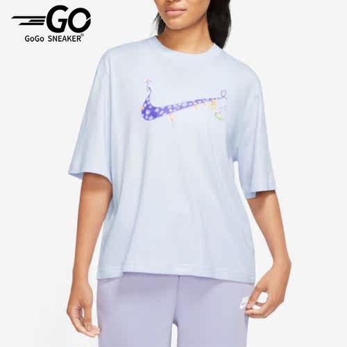 Nike/耐克正品夏季圆领宽松女子运动短袖T恤FD9315-085