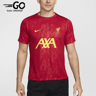 圆领透气训练足球短袖 Nike 耐克正品 利物浦男士 688 FN9653