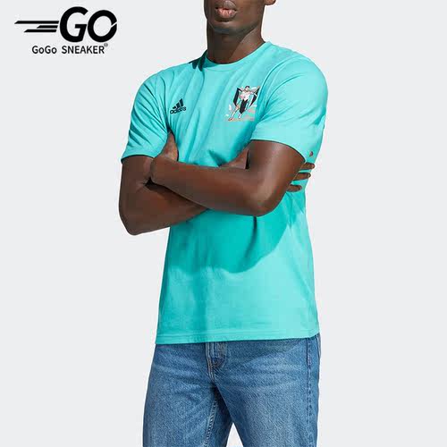 Adidas/阿迪达斯正品M MESSI G T梅西足球男子运动短袖HY8704