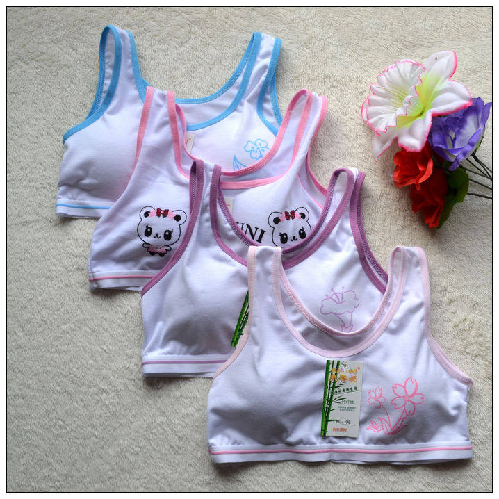 厂家直销特价可爱少女文胸内衣学生背心式纯棉无钢圈 3件装|msdalam kategori Pakaian Dalam/seluar dalam lelaki/tracksuit, Bra - dari Buy2taobao.com untuk memberikan perkhidmatan ejen Taobao profesional membeli
