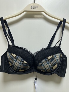 布迪设计内衣75B80B无钢圈半杯中厚聚拢罩杯里料棉