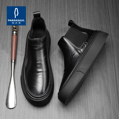 帕达索休闲马丁靴切尔西男靴