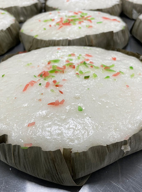 浙江衢州特产龙游白糖发糕酒酿手工米糕原味大米营养早餐加热即食