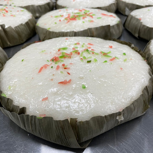 浙江衢州特产龙游白糖发糕酒酿手工米糕原味大米营养早餐加热即食