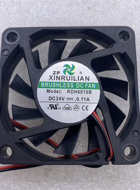 RDH6010B全新XINRUILIAN 6010  24V0.11A 60*60*10mm 6CM散热风扇