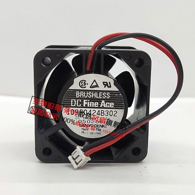 原装 三洋SANYO 4028 24V 0.13A  109P0424B302 滚珠变频器风扇