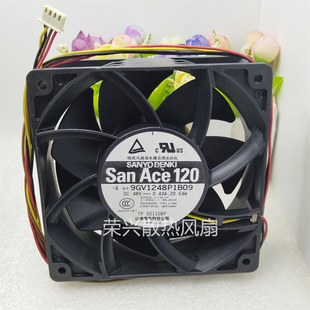 SANYO 48V 9GV1248P1B04 散热风扇 0.43A 三洋风扇
