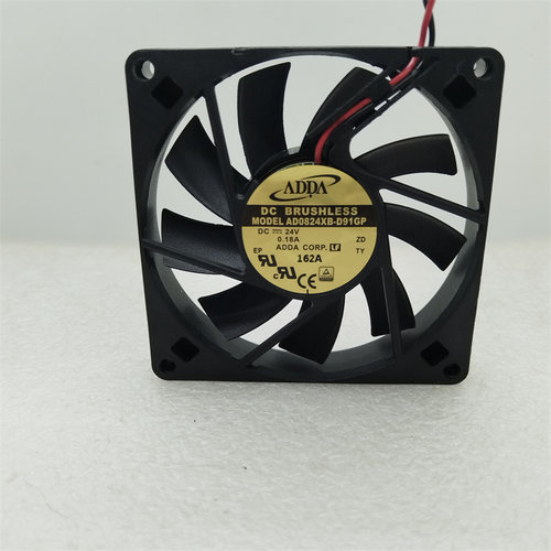 原装正品ADDA 8015 24V 0.18A AD0824XB-D91GP变频器风扇