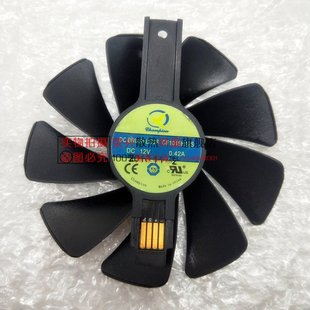 580 480 590 CF1015H12D 显卡风扇 蓝宝石RX470 S超白金海外版 570